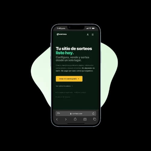Configura tu sorteo